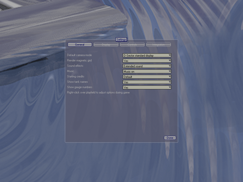 Destruction Sector setup page where players configure the number of human and AI opponents
